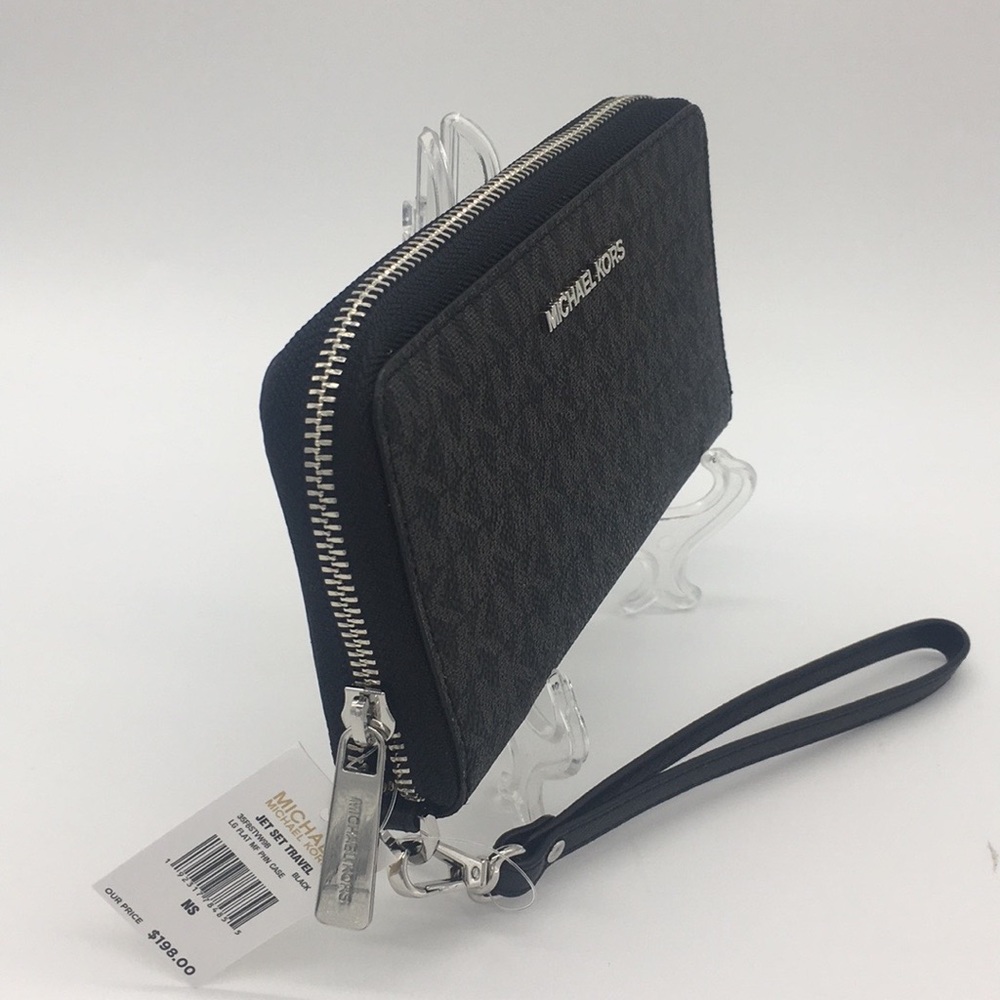 Michael Kors Jet Set Travel Phone Wallet Wristlet - Picture 6 of 8